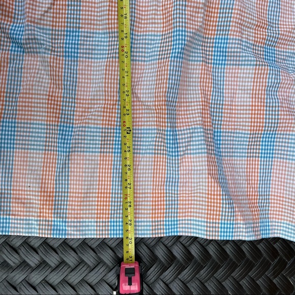 Greg Norman Mens Camp Shirt Short Sleeve Button Down Checked Size Medium - Picture 5 of 7